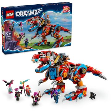 LEGO® LEGO® DREAMZzz - Dinozaurul robot C-Rex al lui Cooper 71484, 917 piese