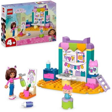 LEGO® LEGO® Gabby's Dollhouse - Creatii mestesugite cu Bebe Cutiuta 10795, 60 piese