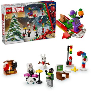 LEGO® LEGO® Marvel - Calendar de advent Omul Paianjen 76293, 246 piese