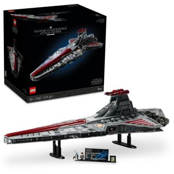 LEGO® LEGO® Star Wars™ - Crucisator de atac al republicii din clasa Venator 75367, 5374 piese