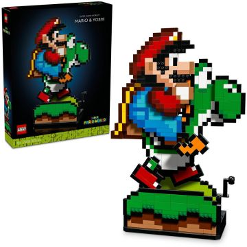 LEGO® LEGO® Super Mario - Super Mario World: Mario si Yoshi 71438, 1215 piese