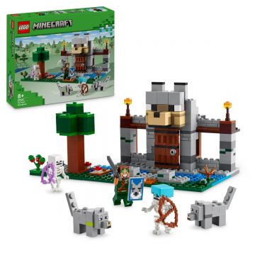 LEGO® Minecraft® - Fortareata lupilor 21261, 312 piese