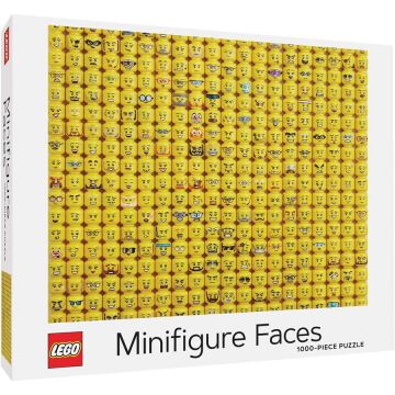 LEGO® Puzzle Lego - Minifigure faces, 1000 piese