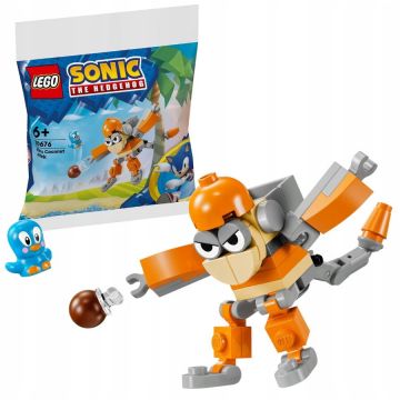 LEGO® Set de constructie LEGO, Sonic the Hedgehog, 42 piese, 6+ ani, 30676