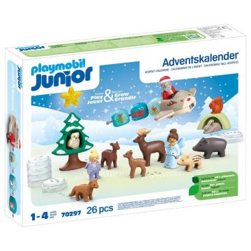 Playmobil PM70297 Junior Calendar Zapada de Craciun