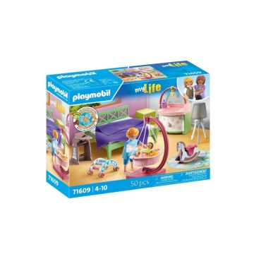 Playmobil PM71609 Dormitor cu Colt de Joaca pentru Bebelusi