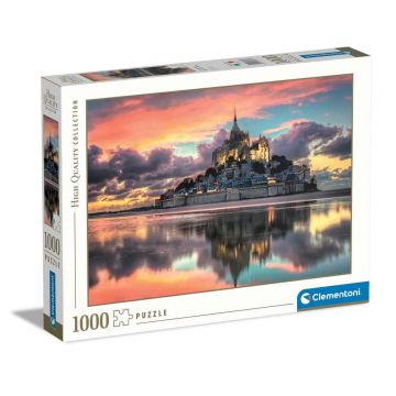 Puzzle 1000 piese Clementoni High Quality Collection Le Magnifique Mont Saint Michel 39367