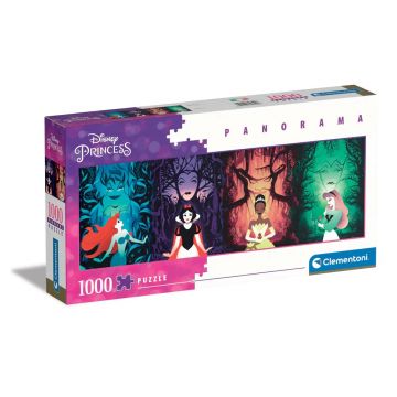 Puzzle 1000 piese Clementoni Panorama Disney Princess 39722