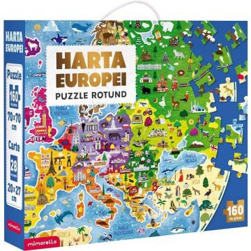 Puzzle 160: Harta Europei