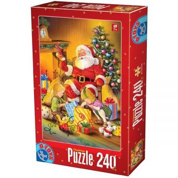 Puzzle: Craciun. 240 piese. Rosu