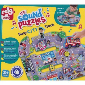 Puzzle cu sunete: Orasul aglomerat