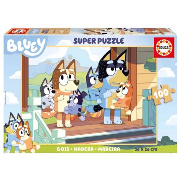 Puzzle de lemn 100 piese Educa Bluey