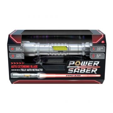 Sabie extensibila electronica Power Saber, Rosu