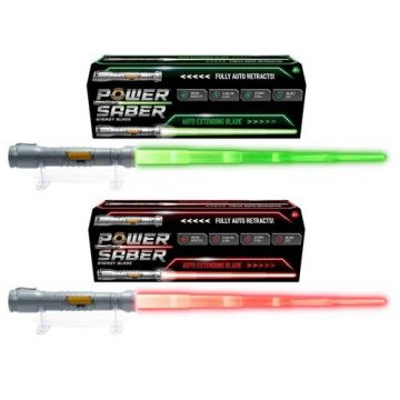 Sabie interactiva de jucarie Power Saber, diverse culori