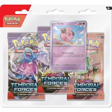 Set 3 carti de joc, Pokemon TCG, Temporal Forces, Cleffa