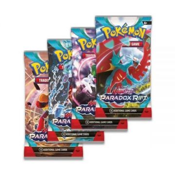 Set cartonase Pokemon TCG Scarlet and Violet 4 Paradox Rift Booster