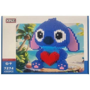 Set de constructie Lilo & Stitch, Indragostitul Stitch, 4303 piese