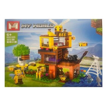 Set de constructie My World of Minecraft, BEE, 501 piese