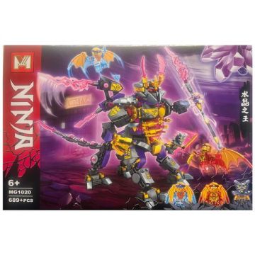 Set de constructie Ninjago - Dragon Worrior, 689 piese