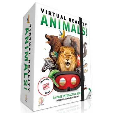 Set interactiv VR, Abacus Brands, Lumea animalelor in realitate virtuala