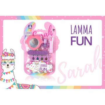 Set Manichiura Lamma Fun cu Lipgloss, Oja si Oglinda si Accesorii