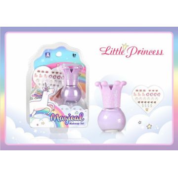 Set Manichiura Little Princess cu Oja si Abtibilduri