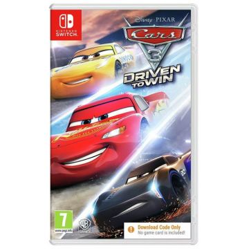 Joc Warner Bros Entertainment CARS 3 DRIVEN TO WIN (CODE IN A BOX) - SW - Nintendo Switch