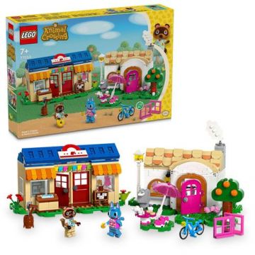 LEGO® Animal Crossing - Nook's cranny si casa lui Rosie 77050, 535 piese