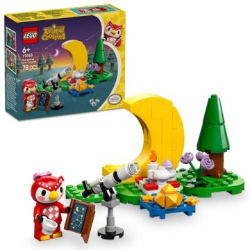 LEGO® Animal Crossing™ - Observarea stelelor cu Celeste 77053, 78 piese