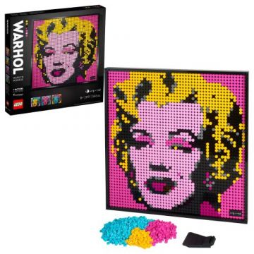 LEGO Art - Andy Warhol's Marilyn Monroe 31197, 3341 piese