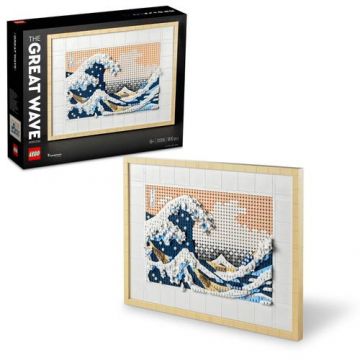 LEGO® ART - Hokusai, Marele val 31208, 1810 piese