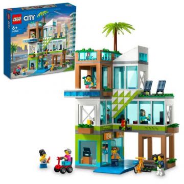 LEGO® City - Bloc de apartamente 60365, 688 piese