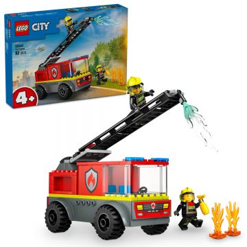 LEGO City: Camion de pompieri cu scara