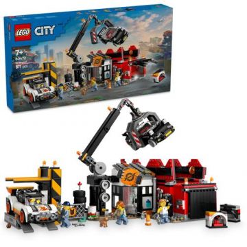 LEGO® City - Cimitir de masini vechi 60472, 871 piese