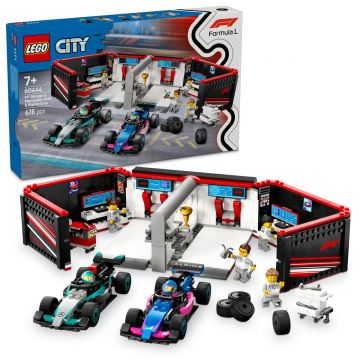 LEGO City: Garaj F1 si masini Mercedes-AMG si Alpine