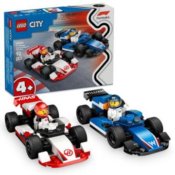 LEGO® City - Masini de curse F1® Williams Racing si Haas F1® 60464, 92 piese