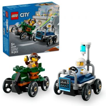 LEGO City: Pachet de curse Avion vs. pat de spital