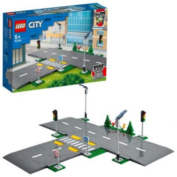 LEGO City Town - Placi de drum 60304, 112 piese