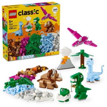 LEGO® Classic - Dinozauri creativi 11041, 450 piese