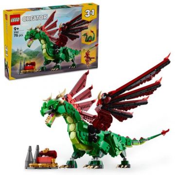 LEGO® Creator 3 in 1 - Dragon medieval 31161, 715 piese