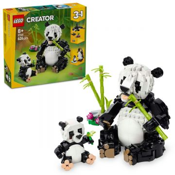 LEGO Creator: Animale salbatice - Familia de ursi panda