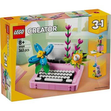 LEGO® Creator - Masina de scris cu flori (31169)