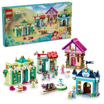 LEGO® Disney Princess - Aventura la piata a printesei Disney 43246, 817 piese