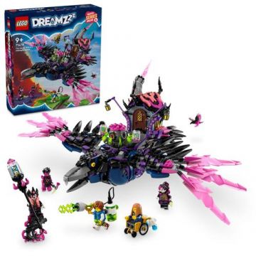 LEGO® DREAMZzz - Corbul de la miezul noptii al vrajitoarei din Never 71478, 1203 piese