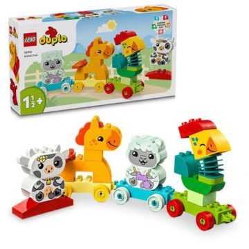 LEGO® DUPLO® - Tren cu animale 10412, 19 piese