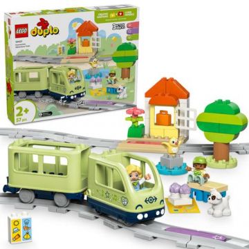 LEGO® DUPLO - Tren de aventura interactiv 10427, 57 piese