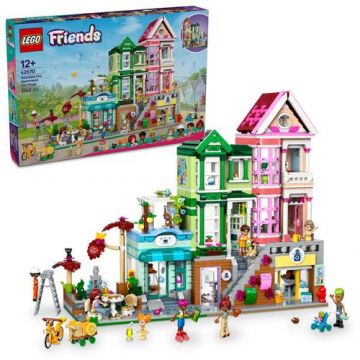 LEGO® Friends - Apartamente si magazine in orasul Heartlake 42670, 2040 piese