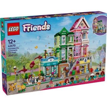 LEGO® Friends - Apartamente si magazine in orasul Heartlake (42670)