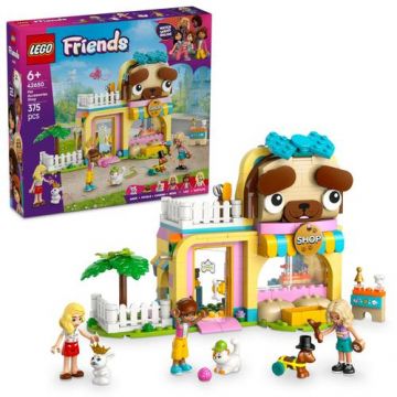 LEGO® Friends - Magazin de accesorii pentru animale de companie 42650, 375 piese