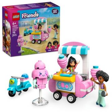 LEGO® Friends - Taraba cu vata de zahar si scuter 42643, 110 piese